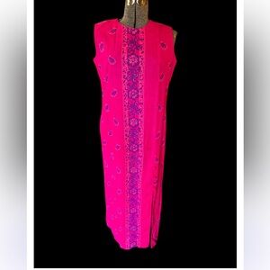 Vintagew Hawaiian maxi dress by Andrade